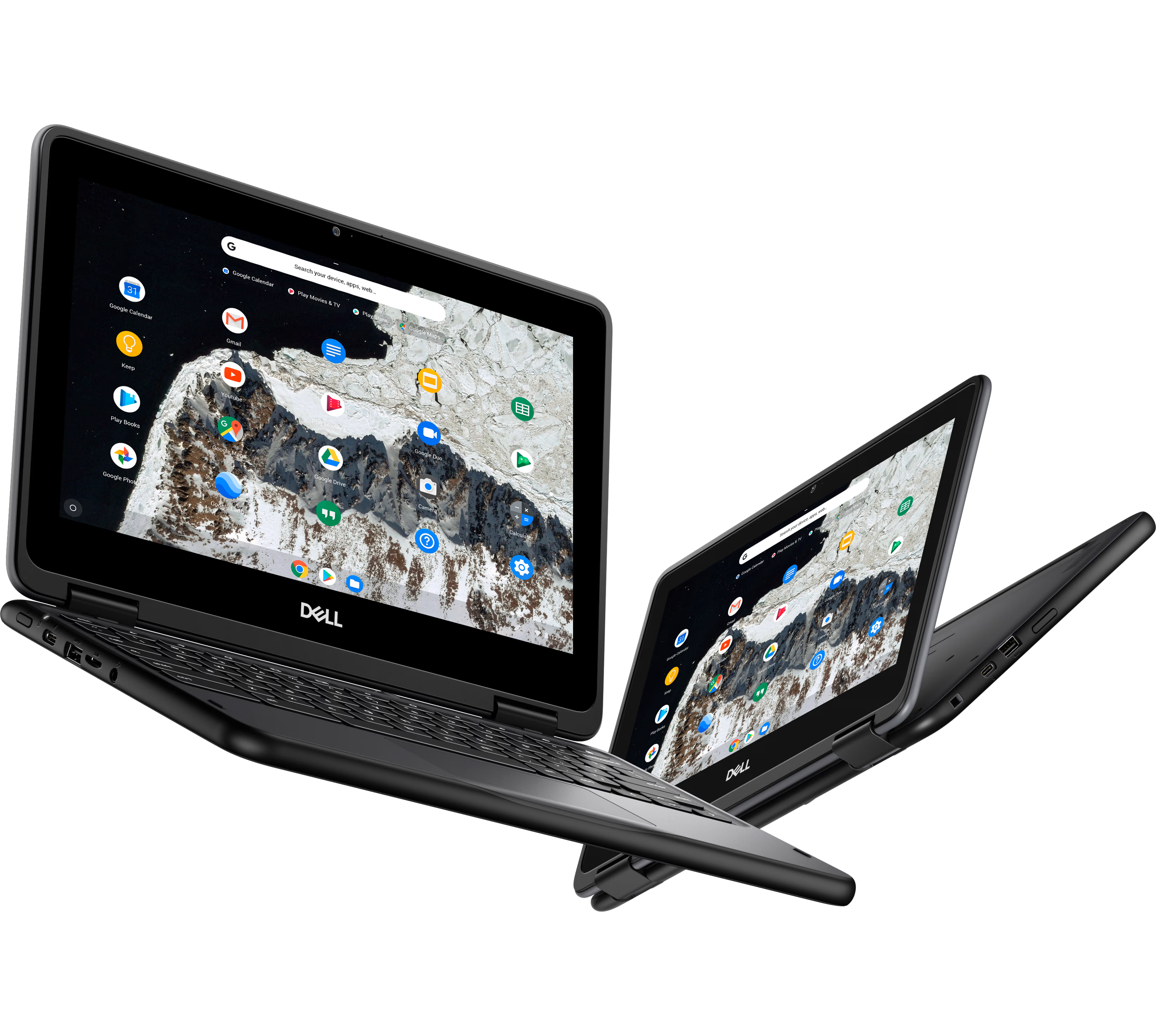 DELL Chromebook 3100 2-in-1 ブラック Refurbished Dell Chromebook 3100 2-in-1 Touchscreen Edition 4/32