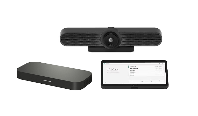 Logitech Small Room Solution with MeetUp for Google Meet Logitech Small Room Solution with MeetUp for Google Meet