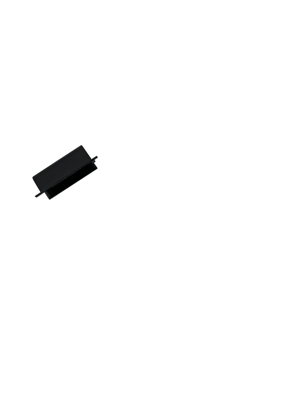 Renewed Replacement Left Hinge Cap for the CTL PX14E Series