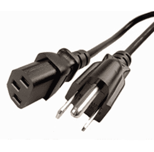 3' Generic Power cord