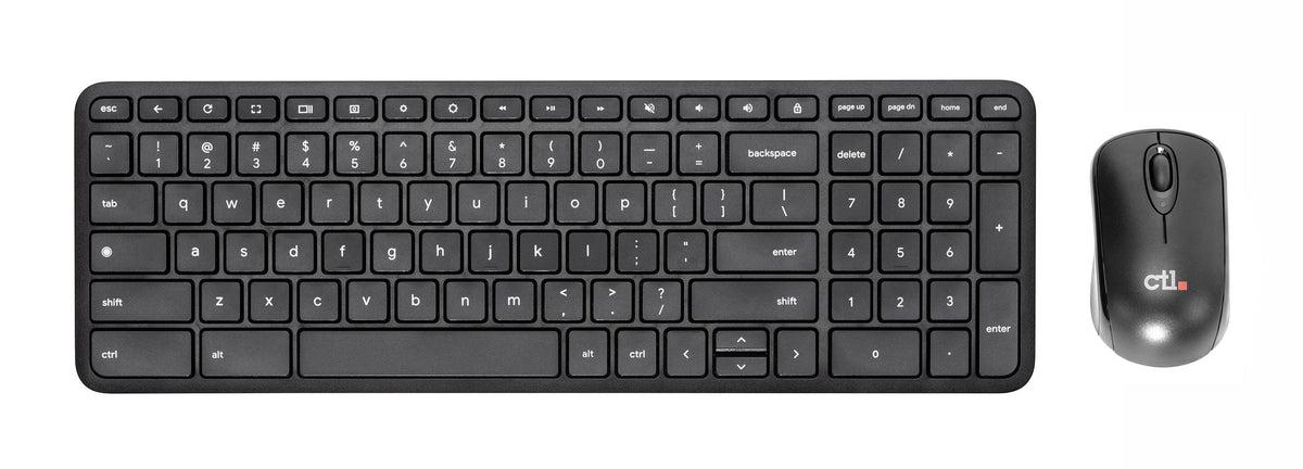 CTL Chrome OS Bluetooth Keyboard and Mouse (Works With Chromebook Certified)