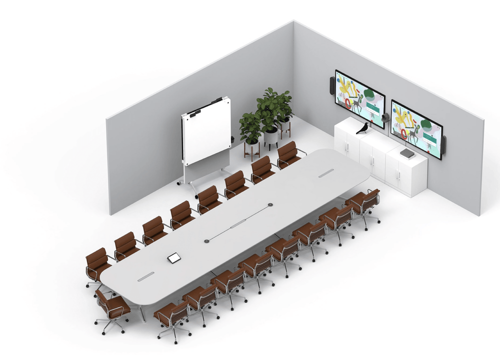 Logitech Large Room Solution with Rally Plus for Google Meet