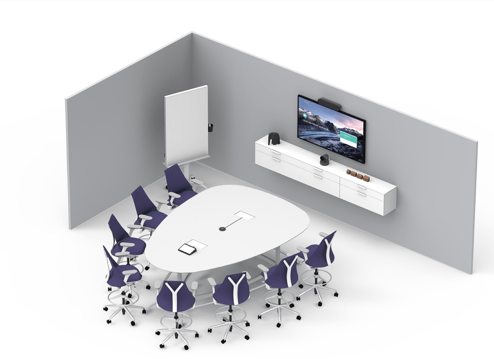 Logitech Medium Room Solution with Rally System for Google Meet