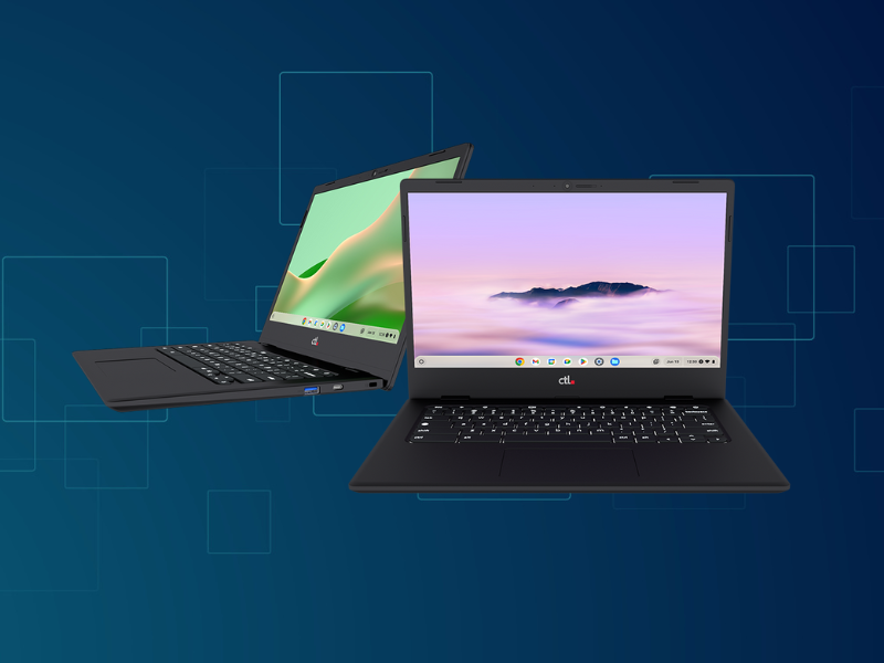 CTL Introduces Two New Chromebooks for Enterprise