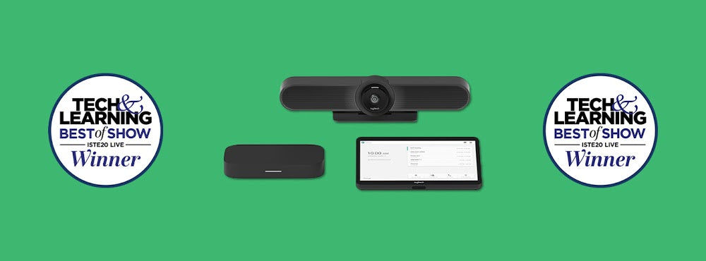 Logitech Small Room Solution For Google Meet Named Best of Show at ISTE