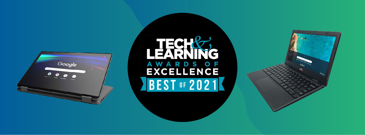 Two CTL Chromebooks Win Tech & Learning Awards of Excellence: Best of 2021 Education