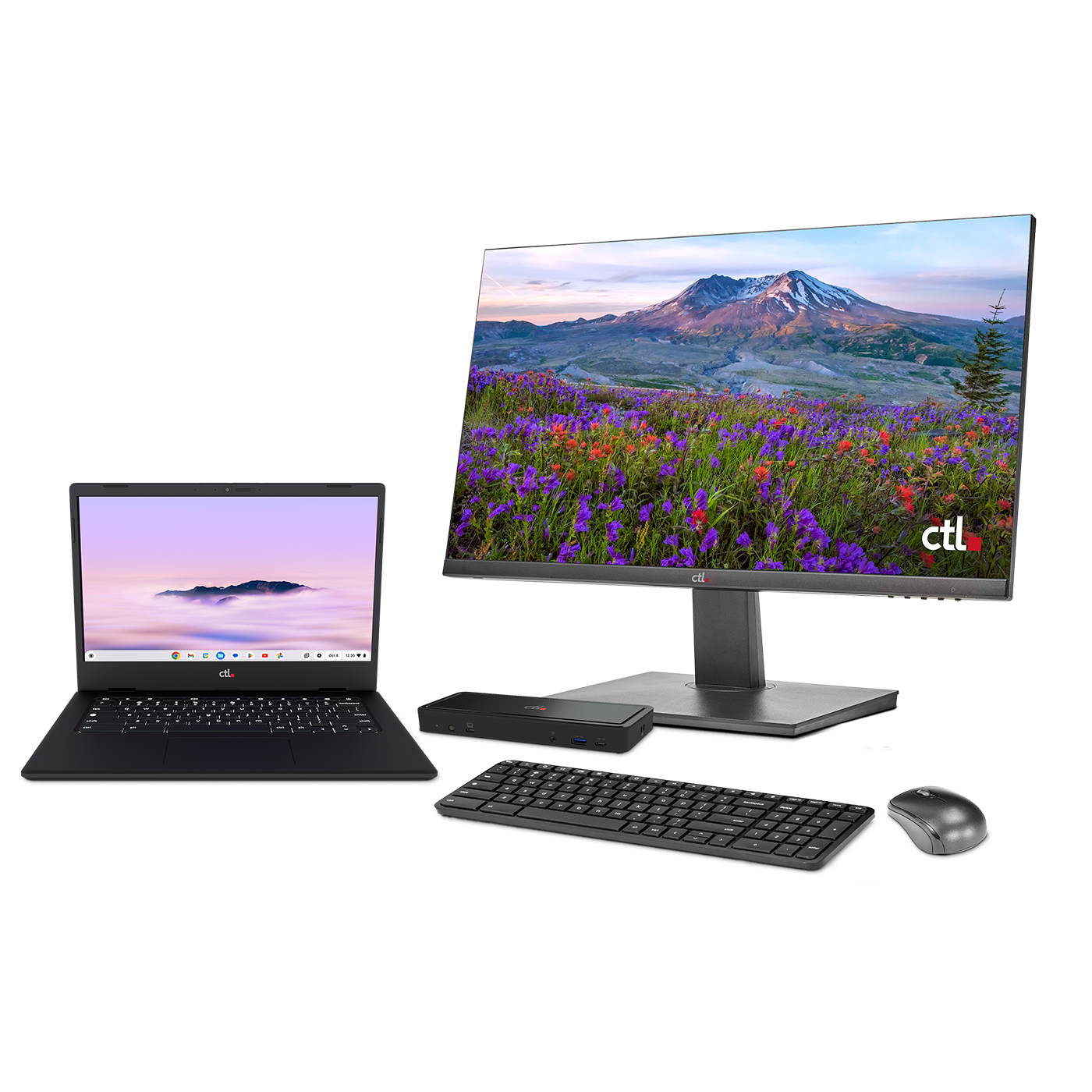 CTL Pro Chromebook Workstation Bundle