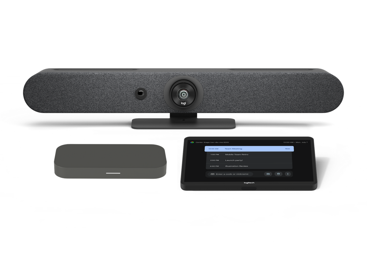 Logitech Medium Room Solution with Rally Bar for Google Meet