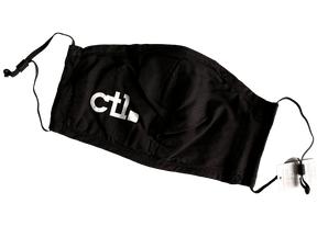 CTL Logo Black Cloth Face Mask