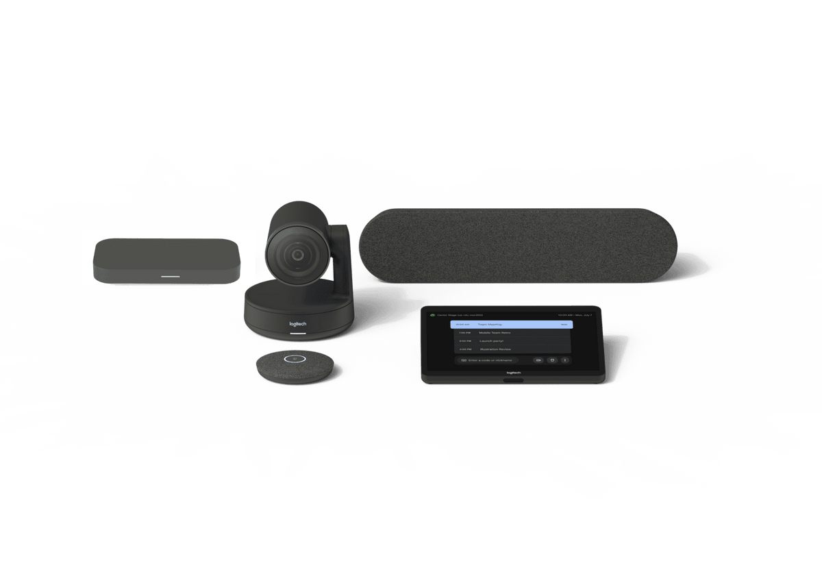 Logitech Medium Room Solution with Rally System for Google Meet