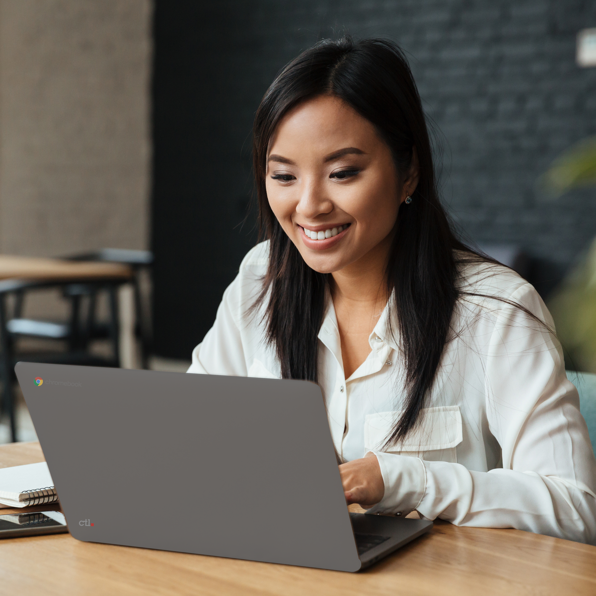 CTL Chromebook in an office setting