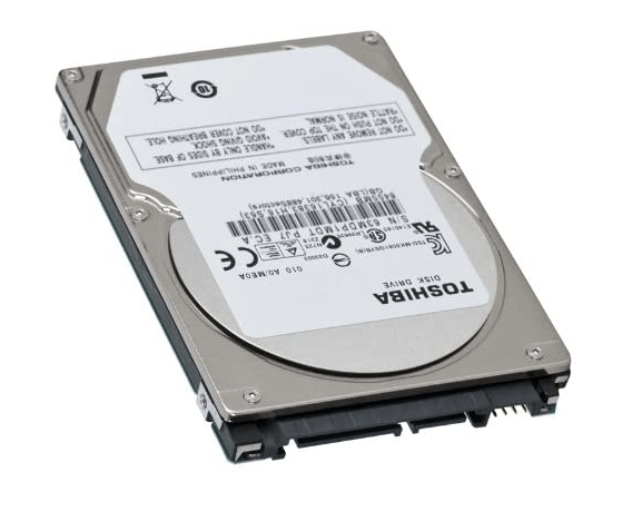 Renewed Toshiba 500GB 2.5" SATA Notebook Hard Drive