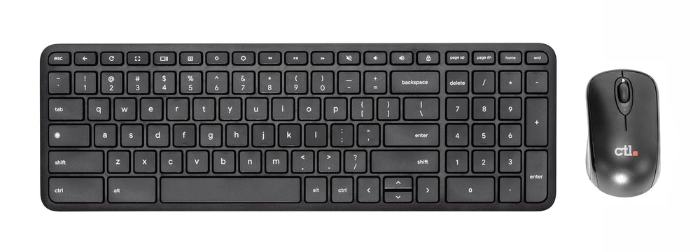 CTL Chrome OS Bluetooth Keyboard and Mouse (Works with Chromebook Certified)