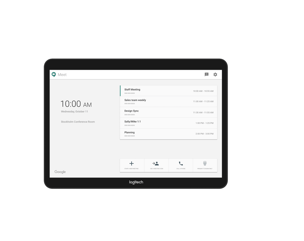 Logitech Large Room Solution for Google Meet